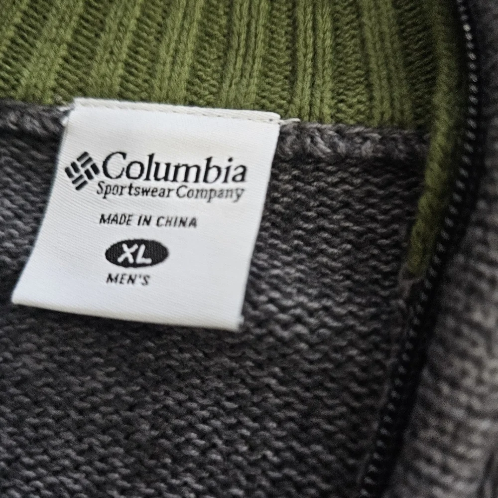 Columbia Mens Sweater size XL 100% Cotton